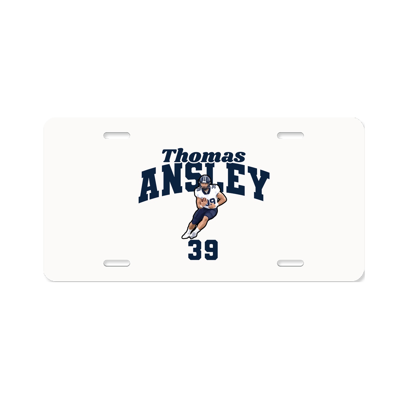 License Plate — Signature Arch in Classic