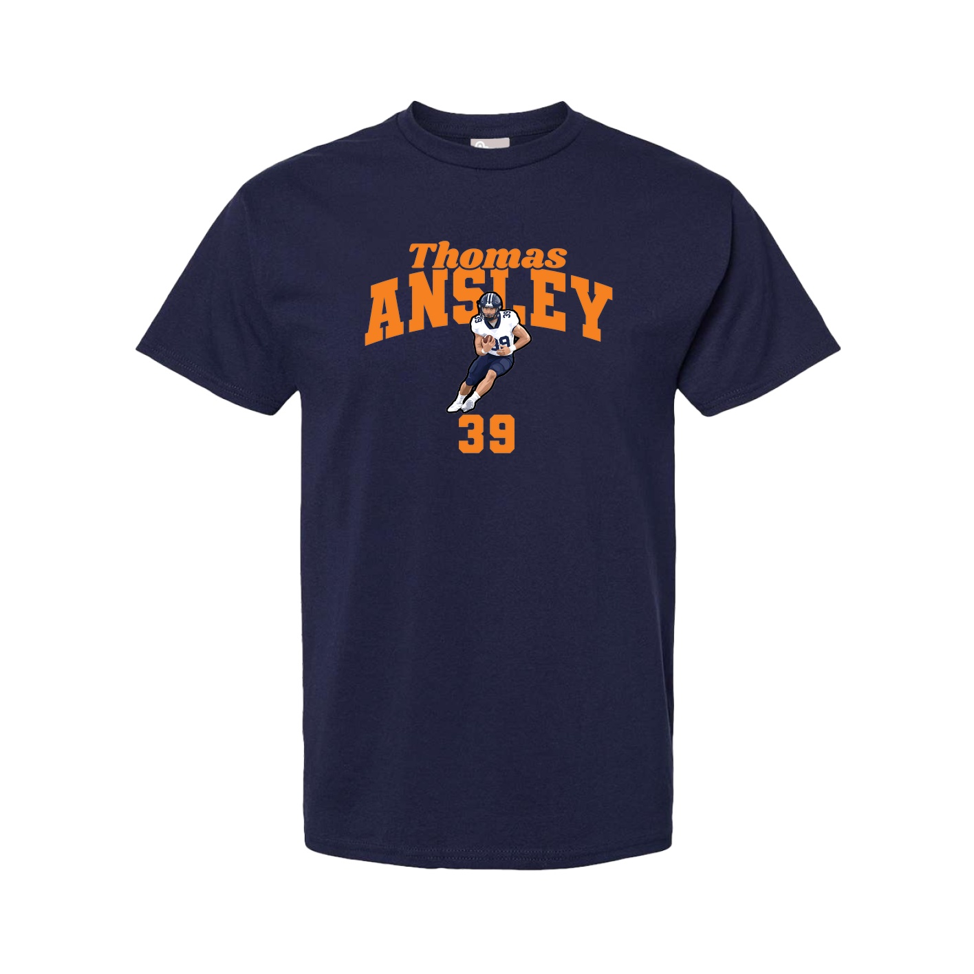 Tee — Signature Arch in Navy