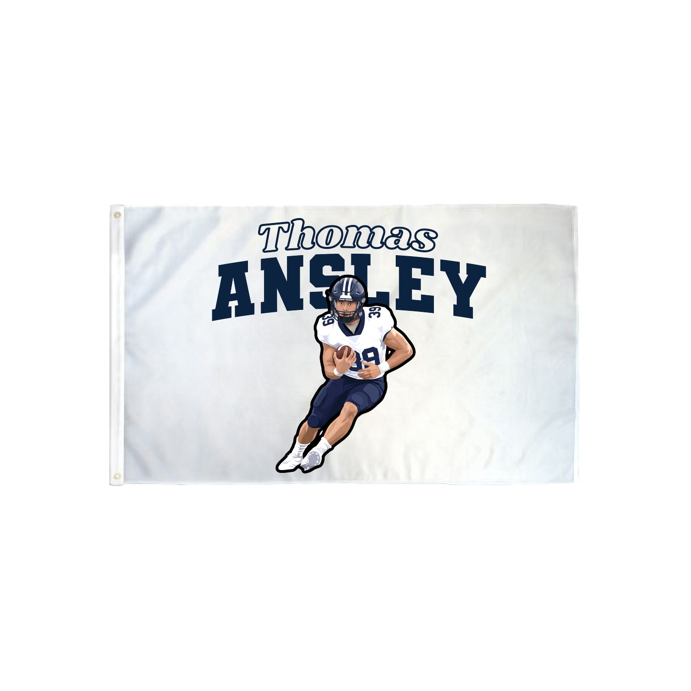 3x5 Flag — Name Arch in Classic