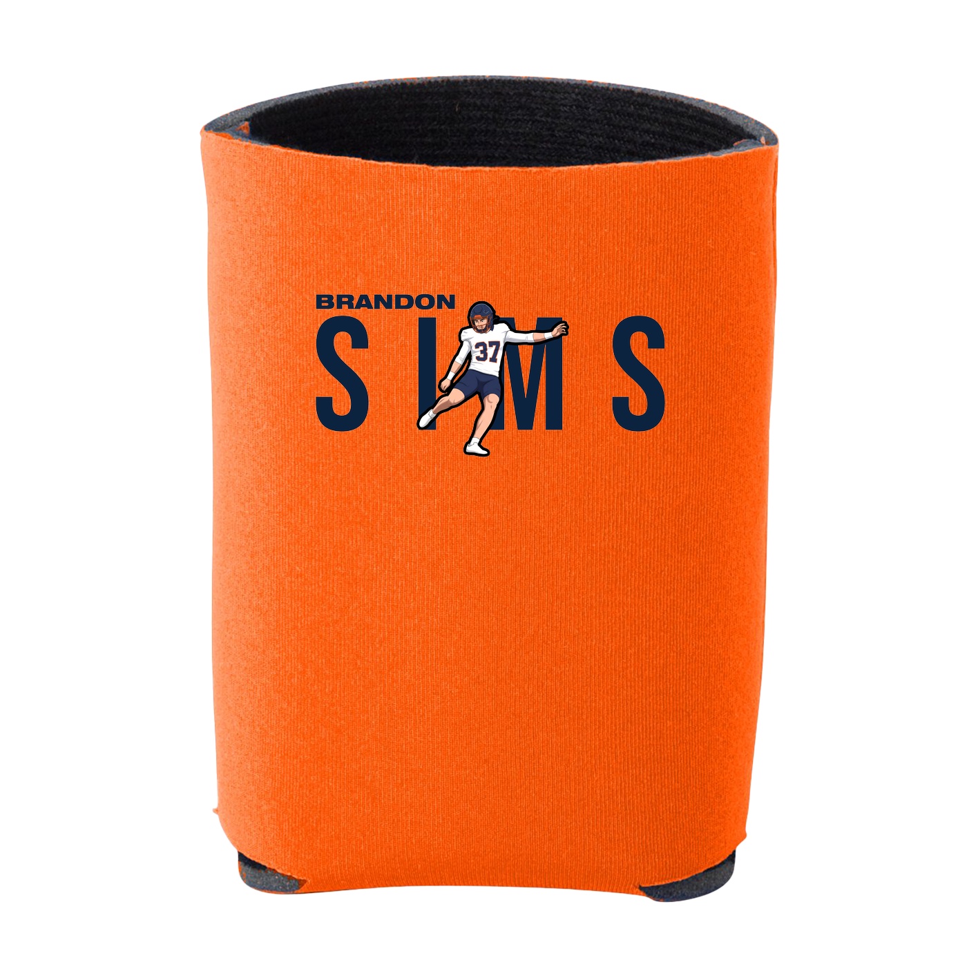 Can Holder — Player Name in Orange