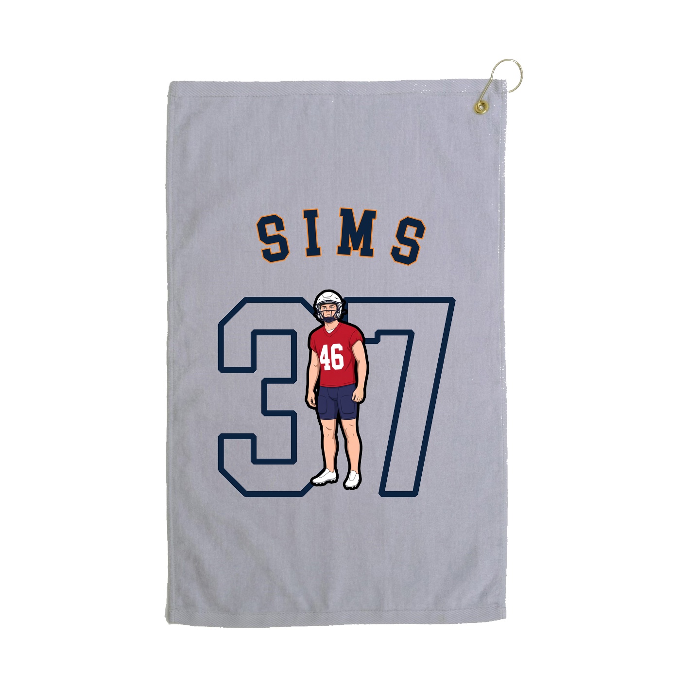 Golf Towel — Shirsey Arch in Grey