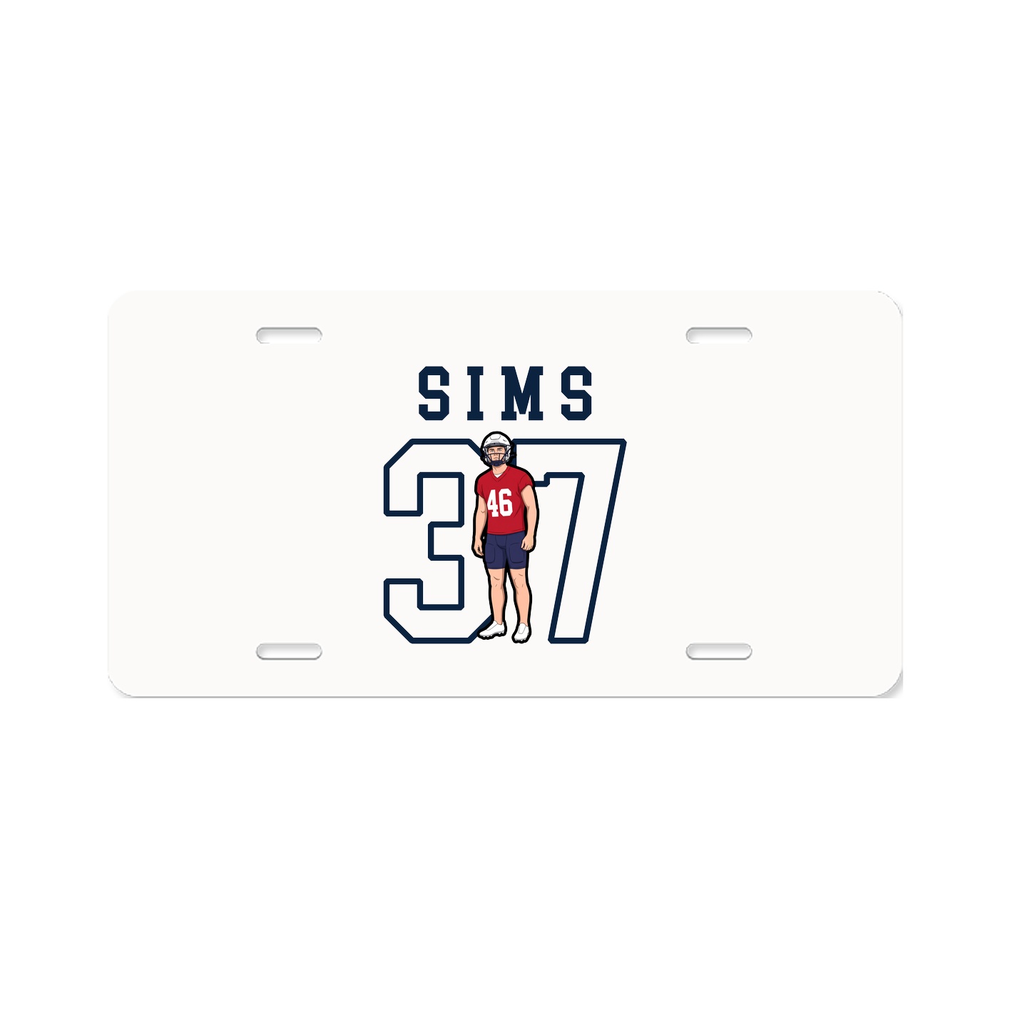 License Plate — Shirsey in Classic