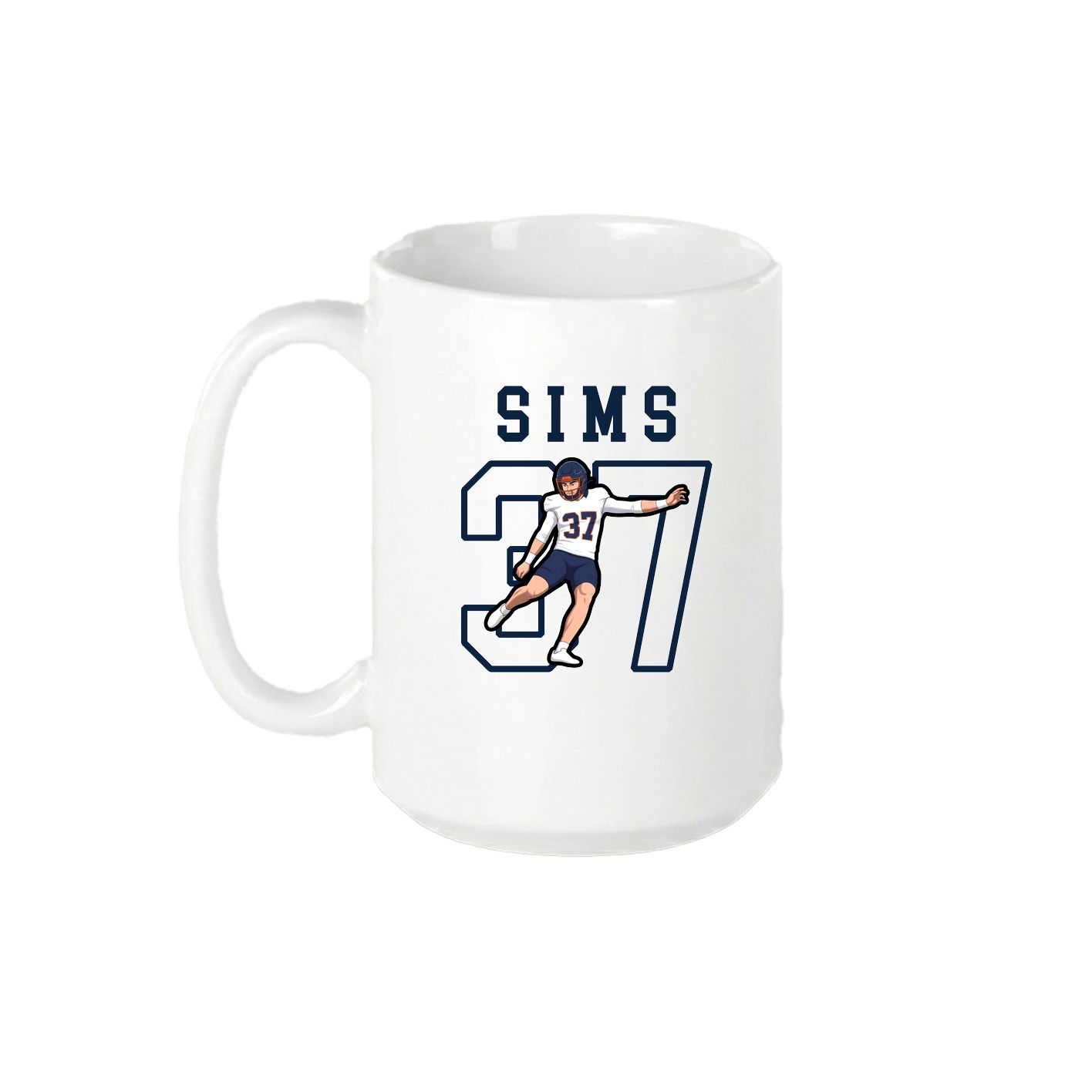 15oz Coffee Mug — Shirsey in White