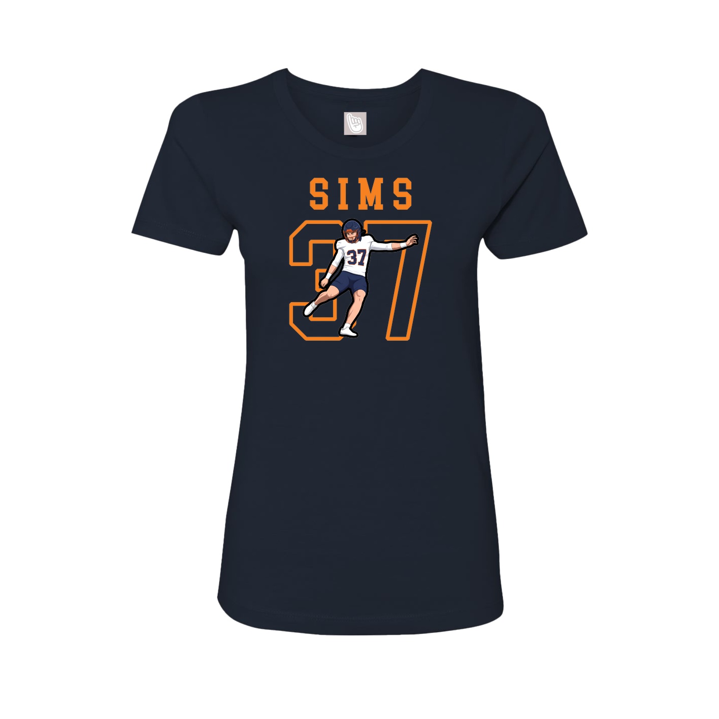Fitted Women's Tee — Shirsey in Navy