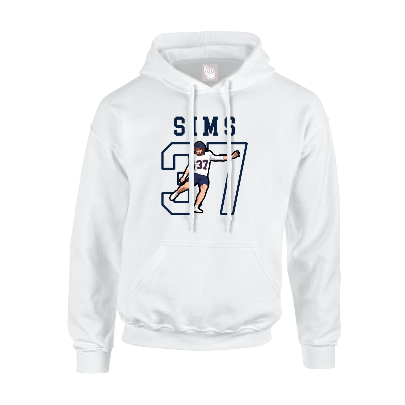 Youth Hoodie — Shirsey in White