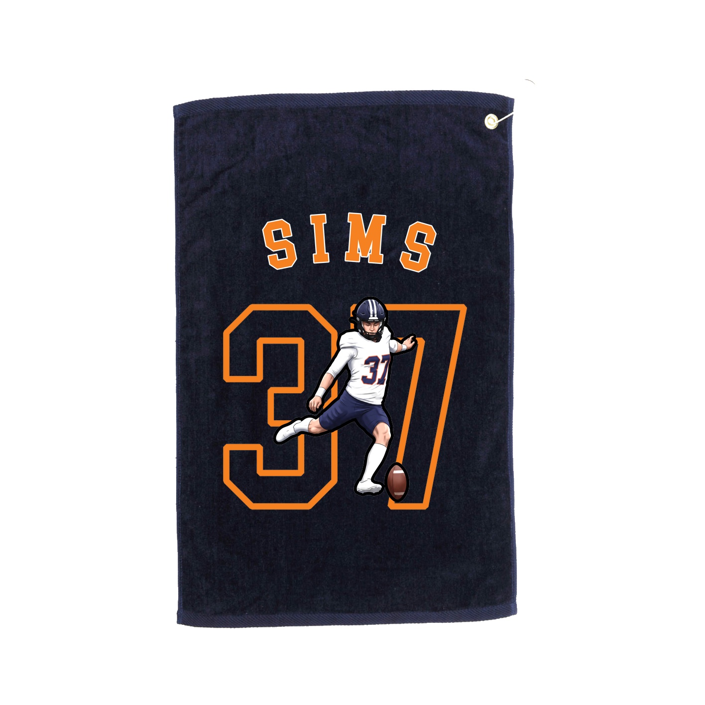 Golf Towel — Shirsey Arch in Navy