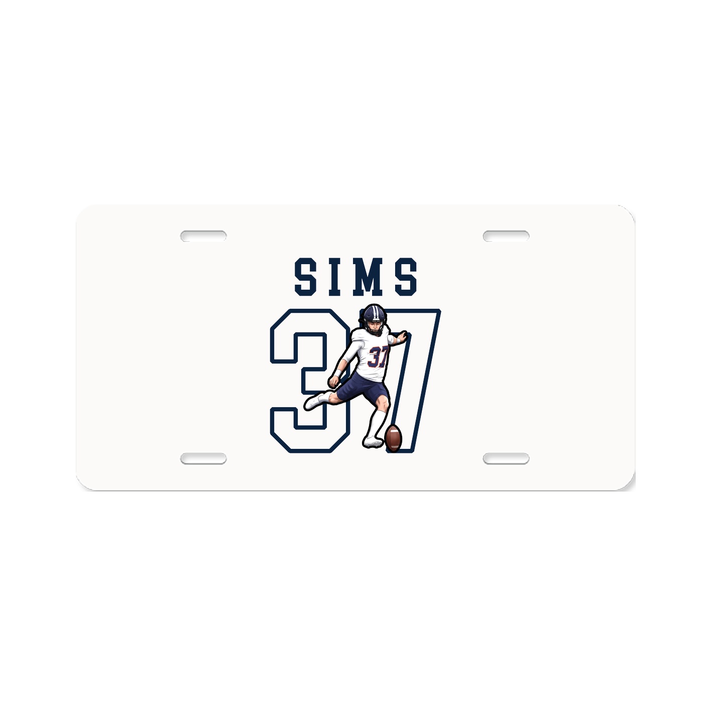License Plate — Shirsey in Classic