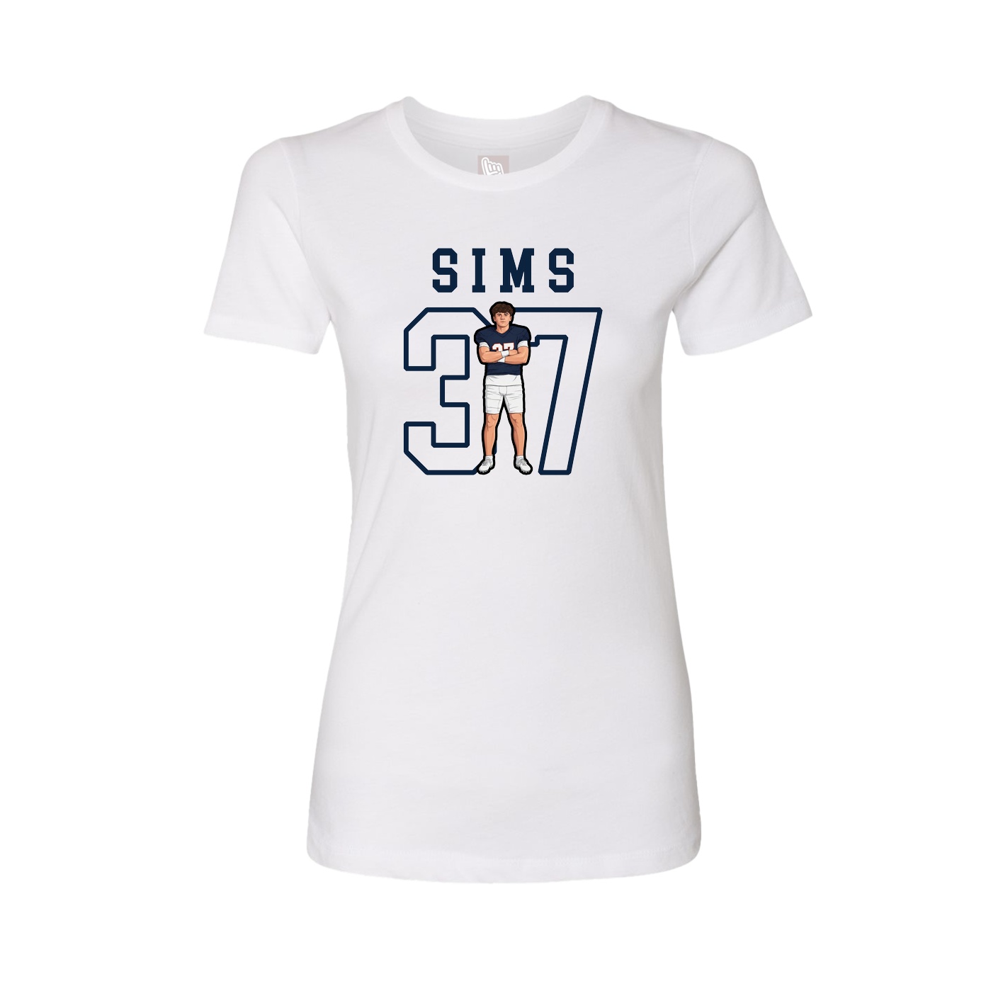 Fitted Women's Tee — Shirsey in White