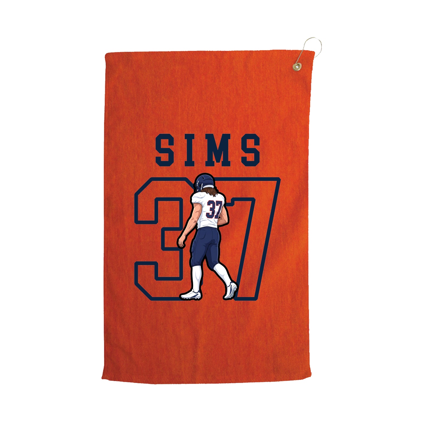 Golf Towel — Shirsey in Orange