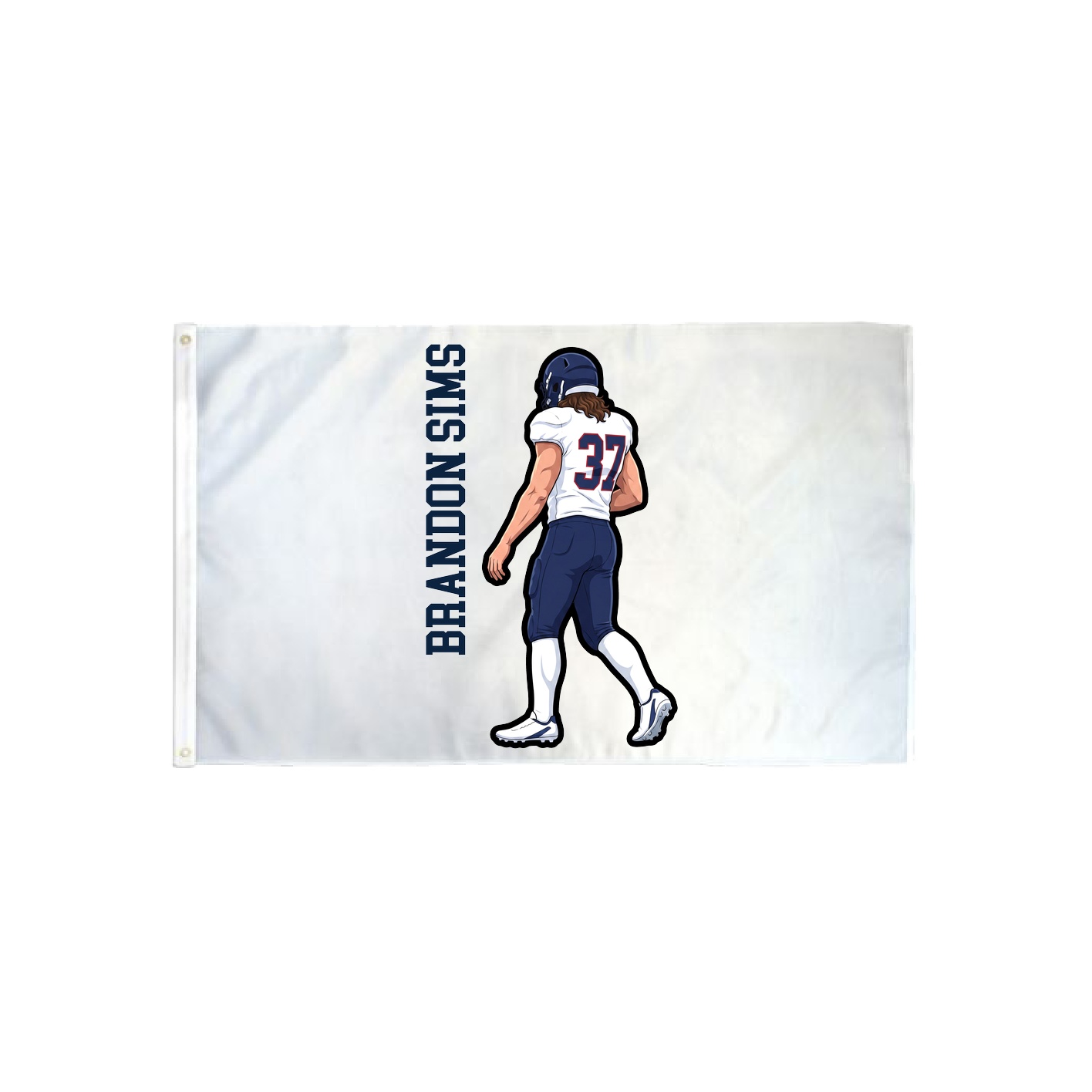 3x5 Flag — Name Vertical in Classic