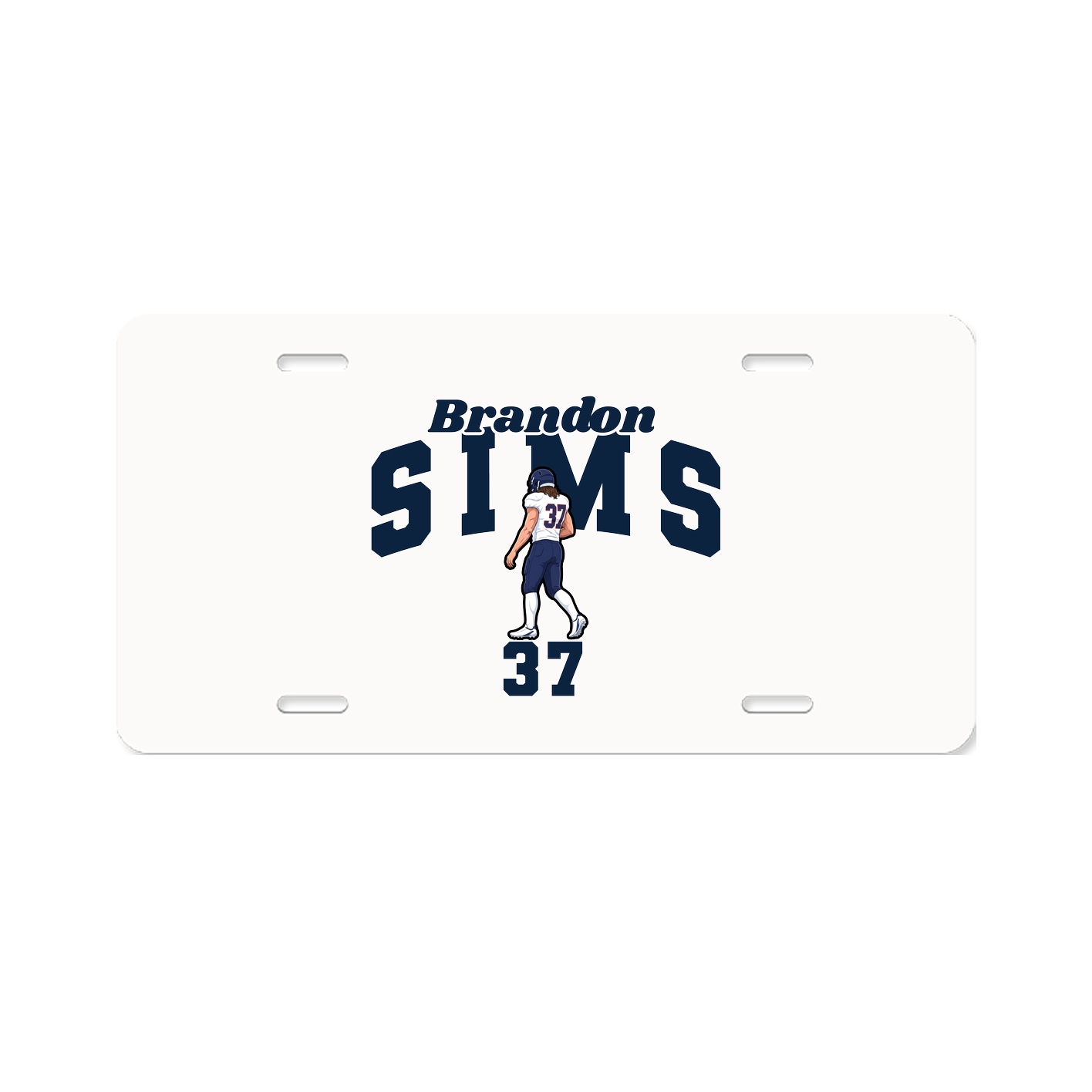 License Plate — Signature Arch in Classic