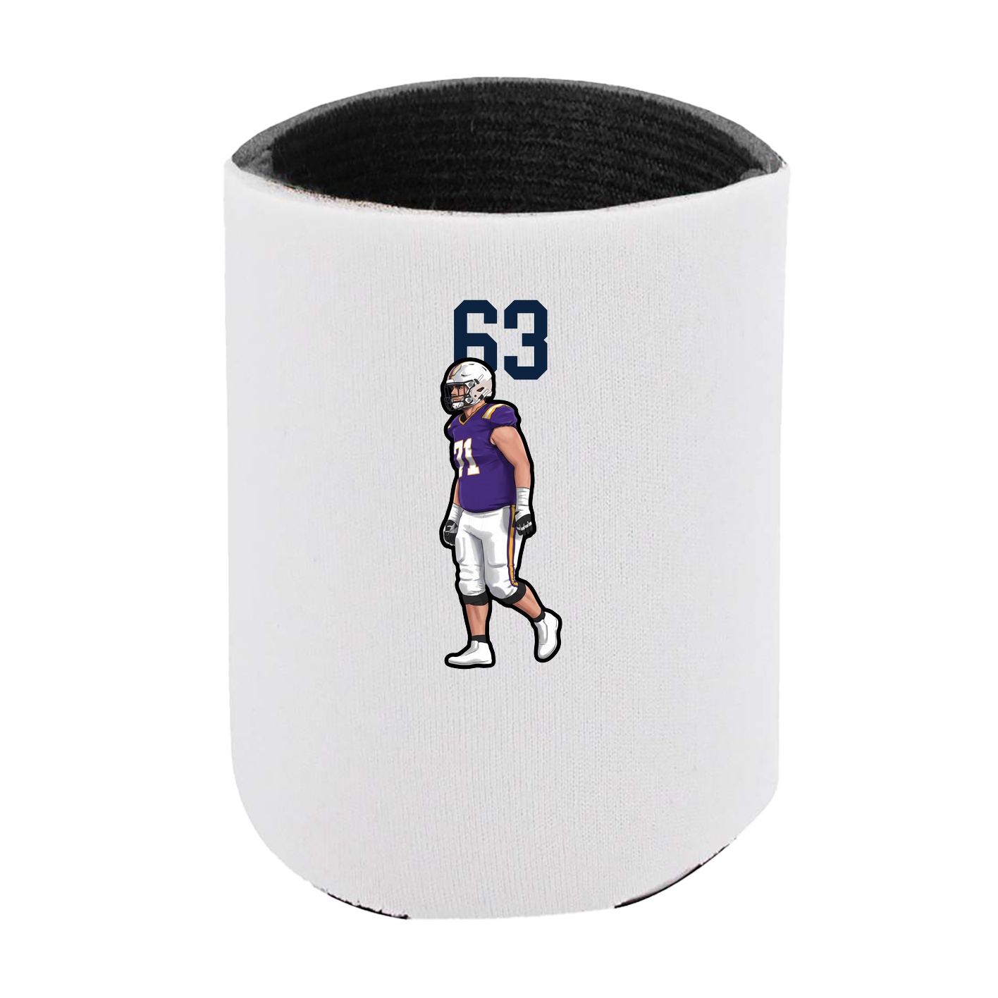 Can Holder — Number Top in White