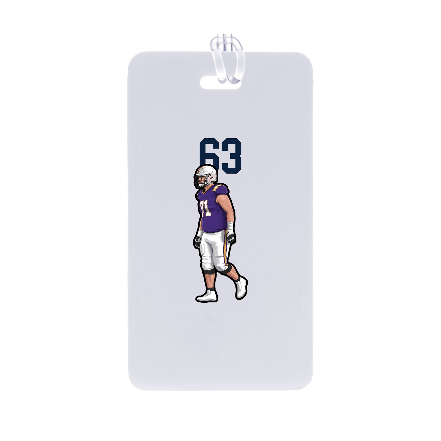 Bag Tag — Number Top in Classic