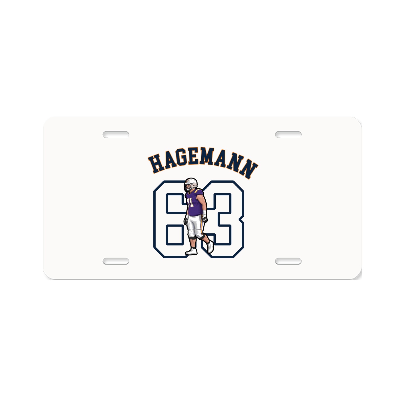 License Plate — Shirsey Arch in Classic