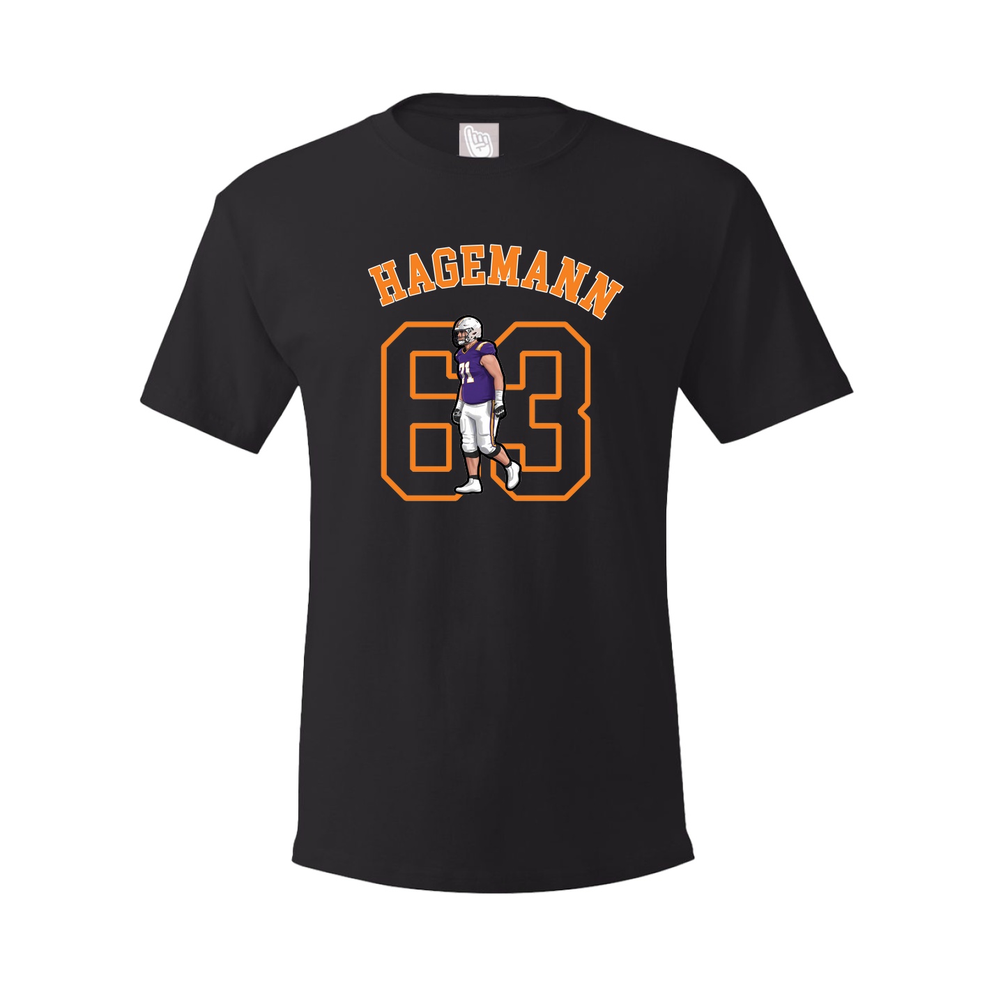 Youth Tee — Shirsey Arch in Black