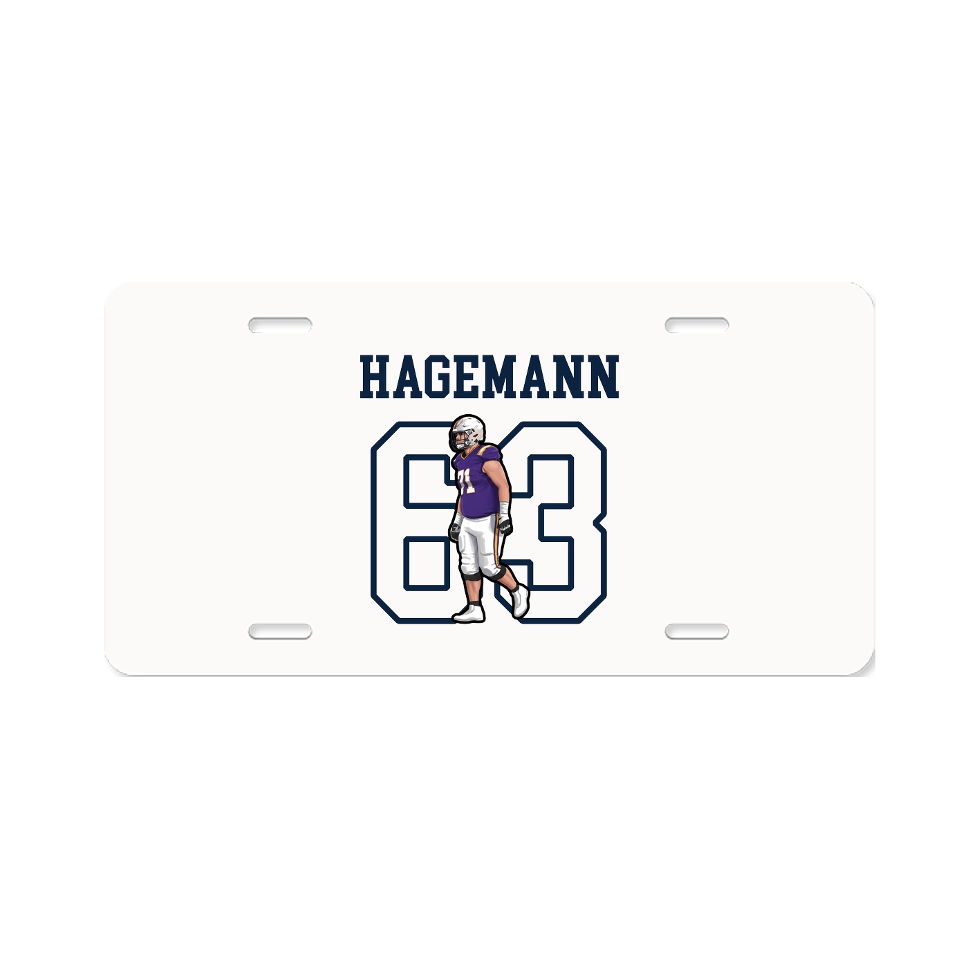 License Plate — Shirsey in Classic