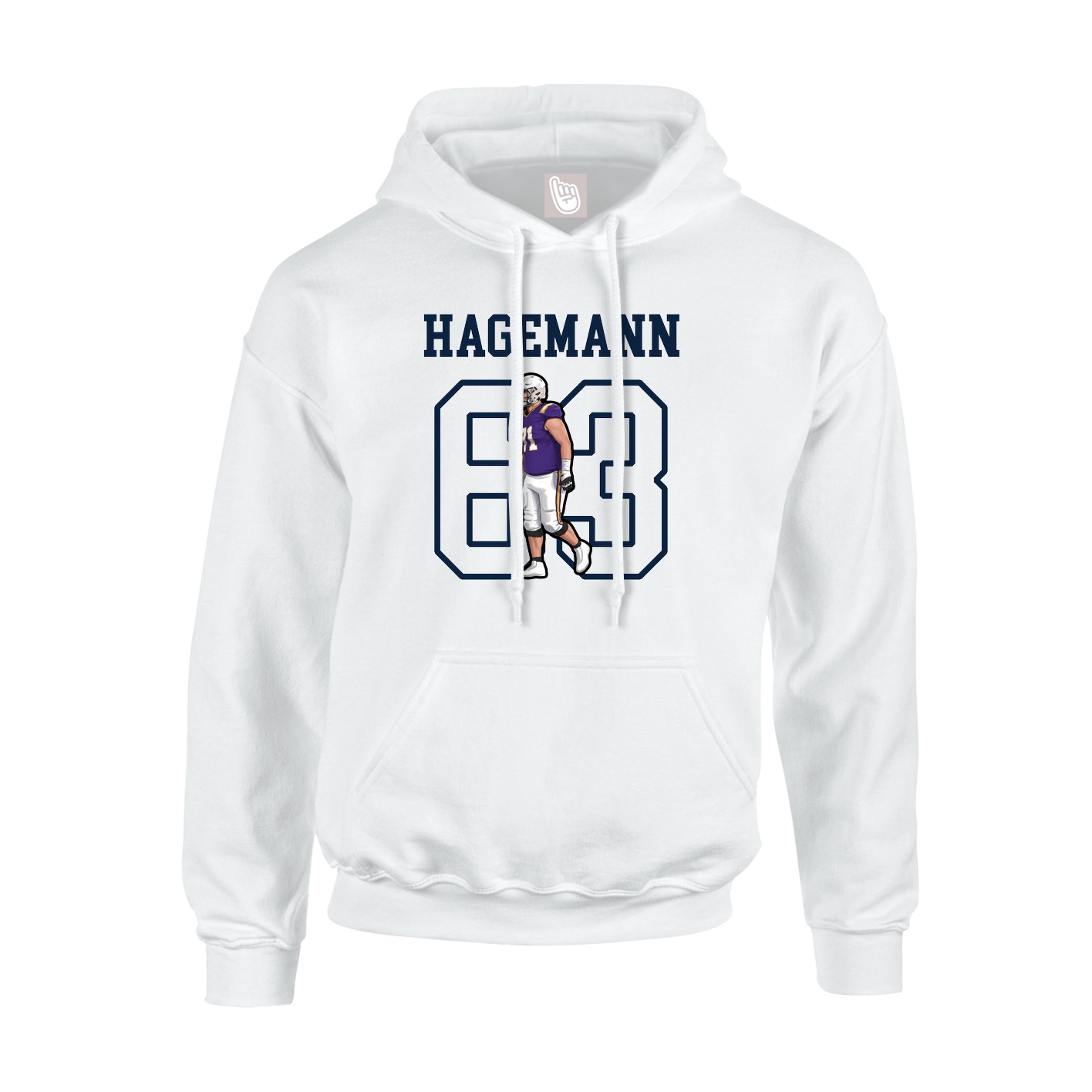 Youth Hoodie — Shirsey in White