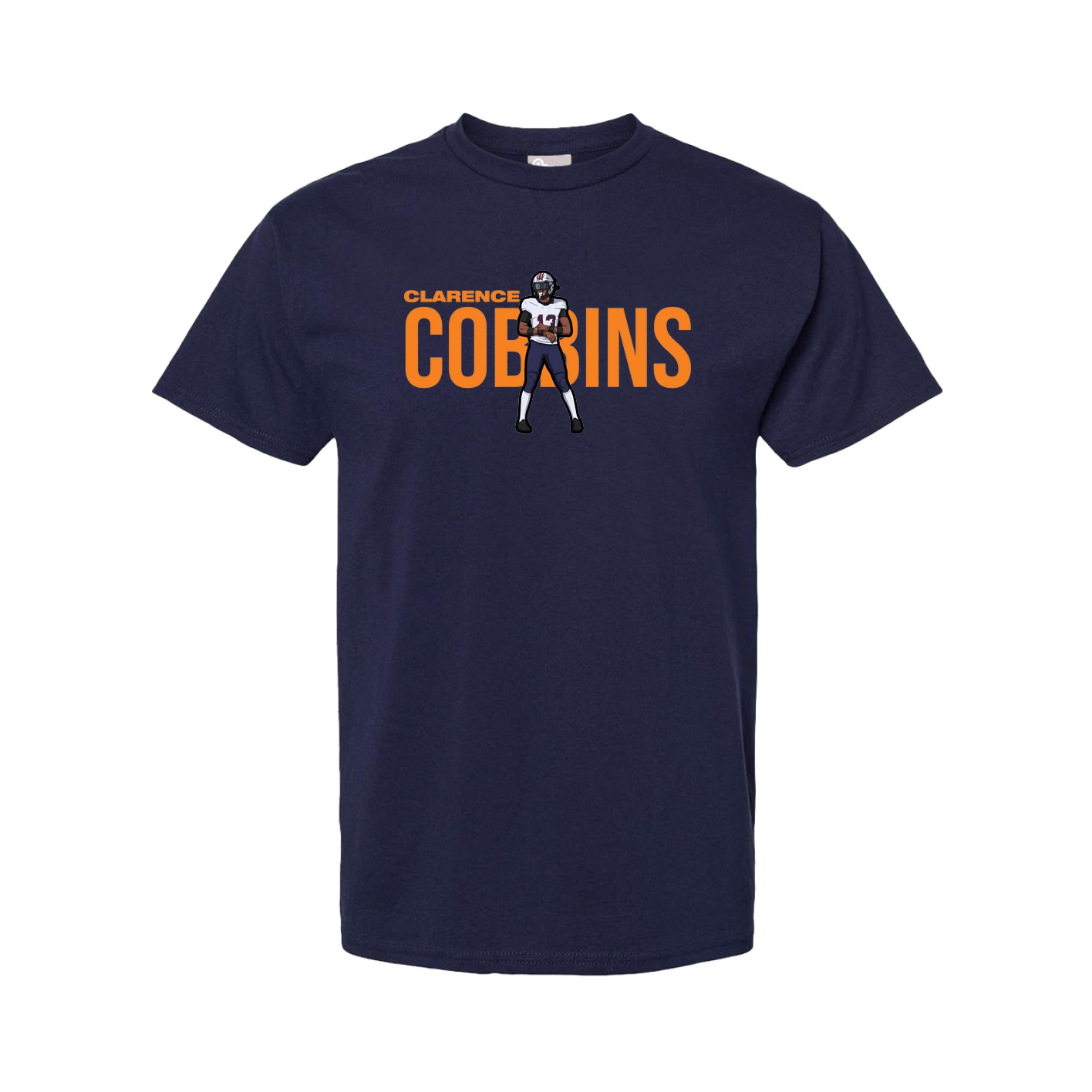 Youth Tee — Player Name in Navy