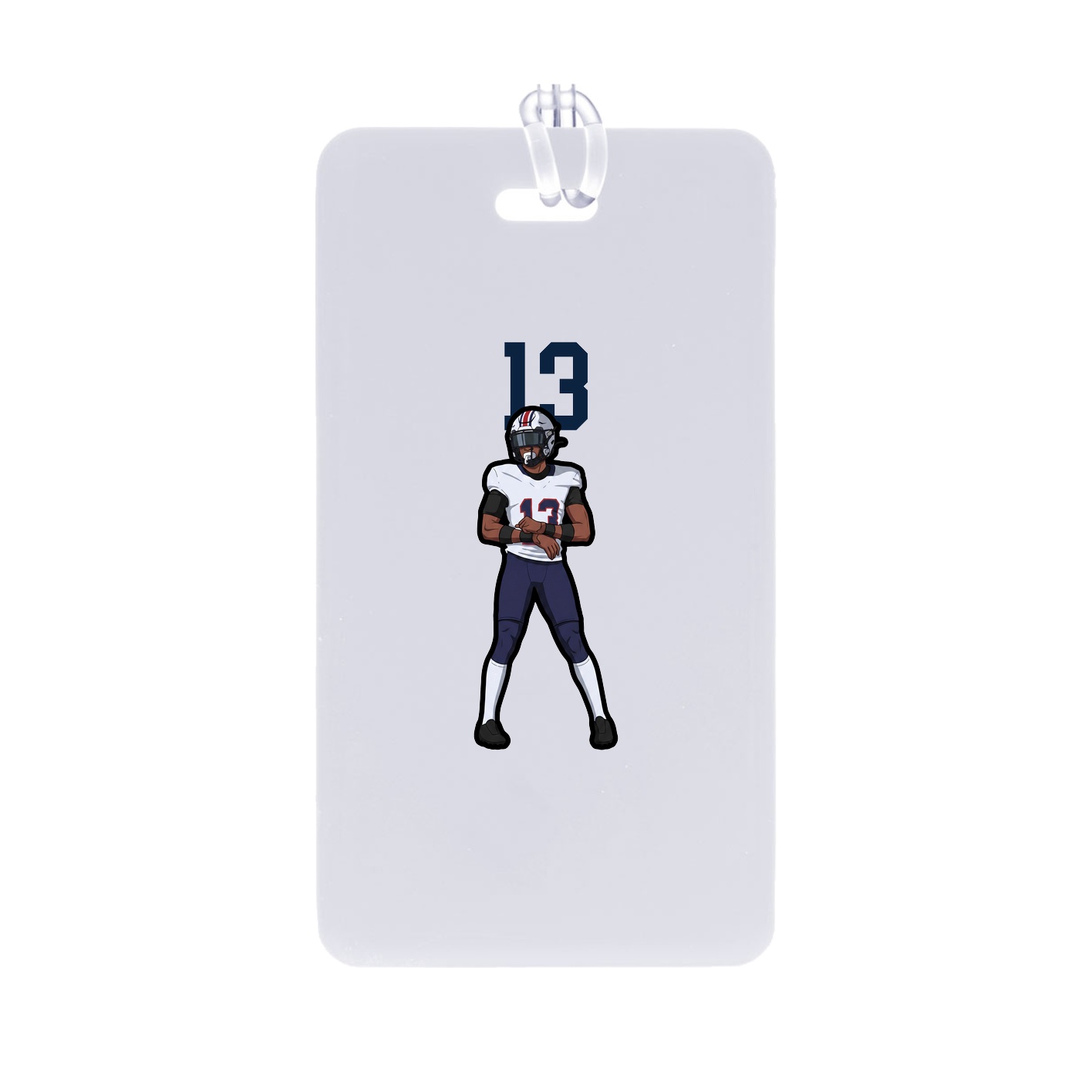 Bag Tag — Number Top in Classic