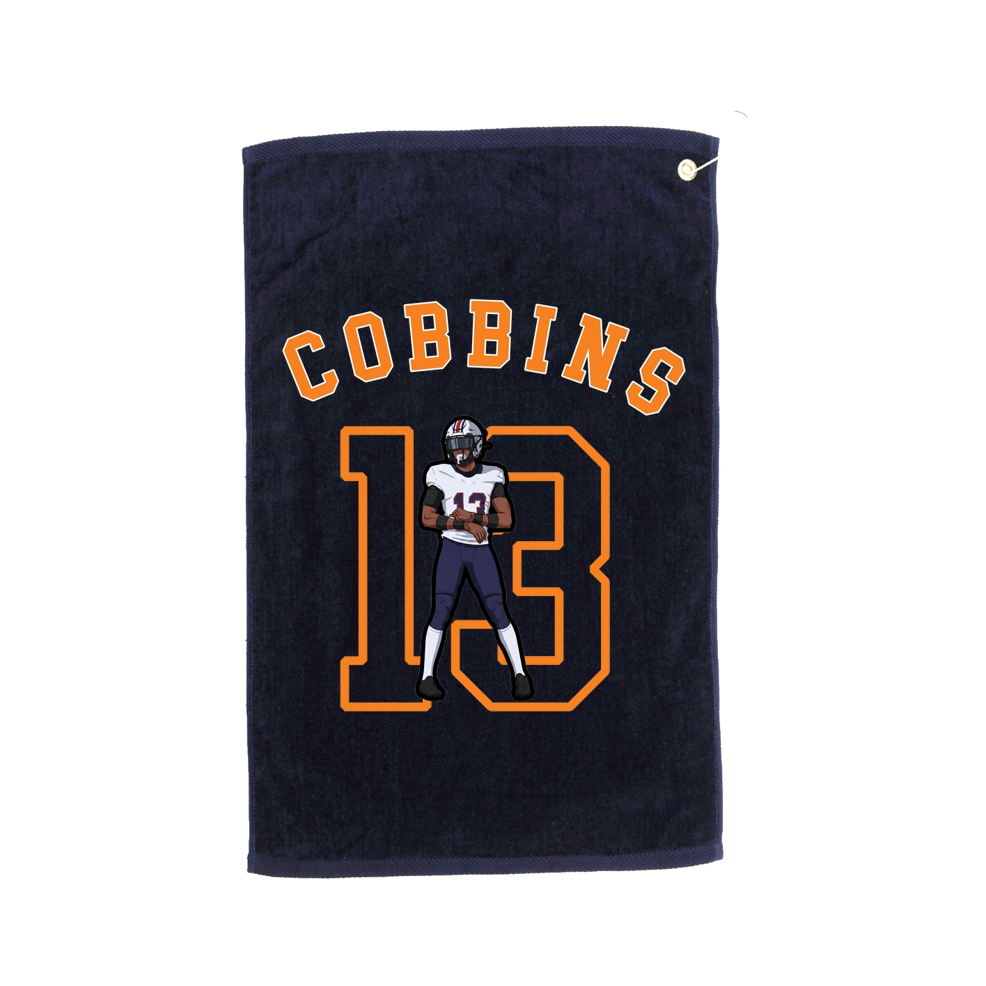 Golf Towel — Shirsey Arch in Navy