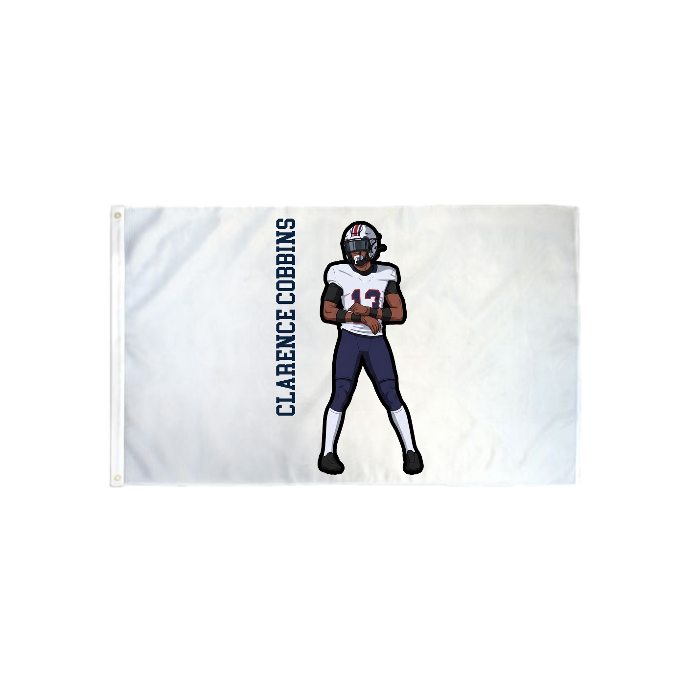 3x5 Flag — Name Vertical in Classic