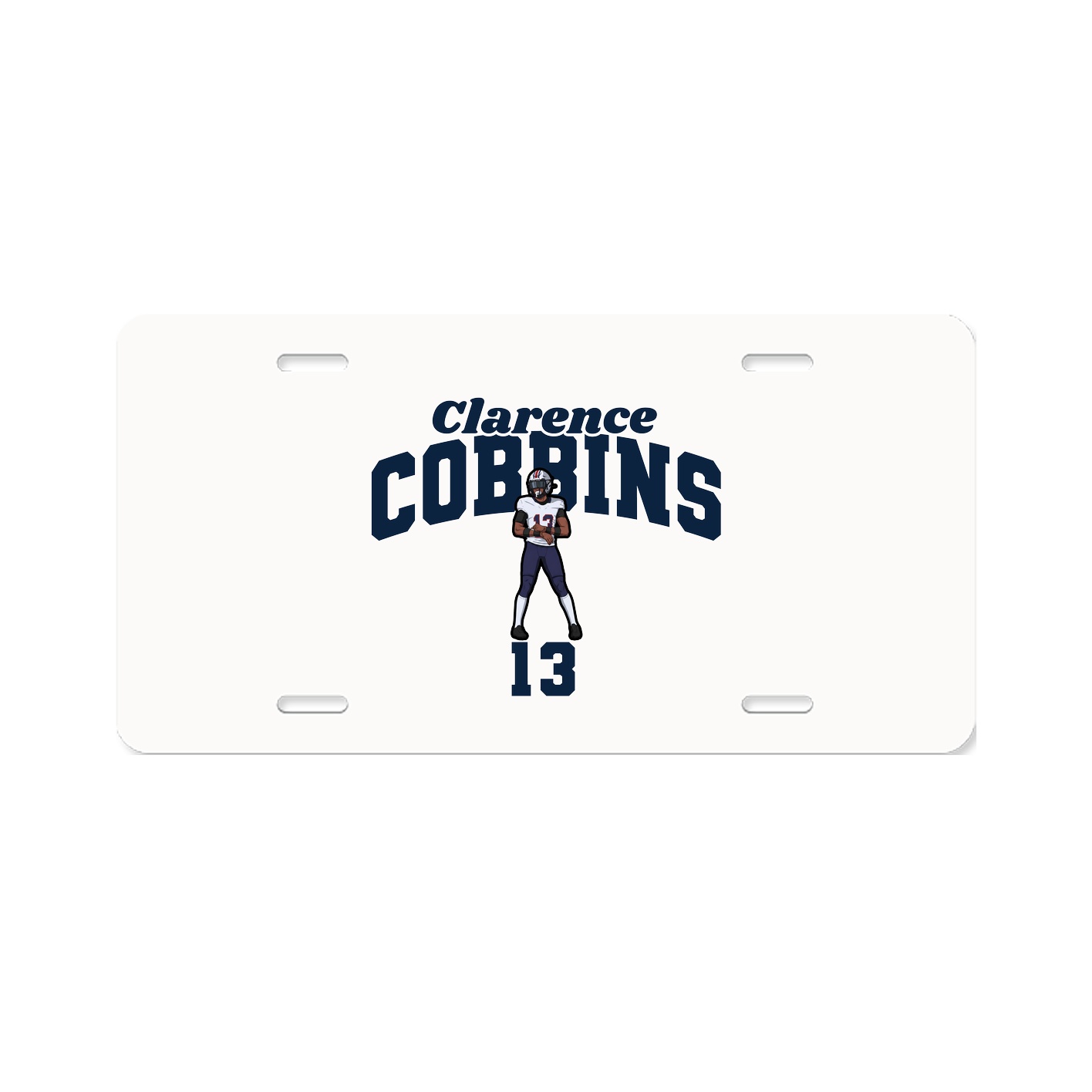 License Plate — Signature Arch in Classic