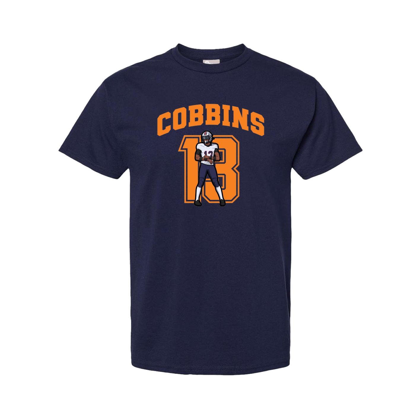 Tee — Number in Navy