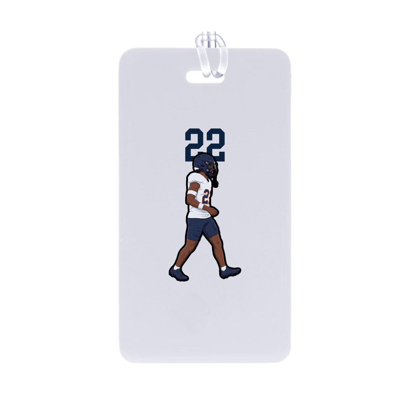 Bag Tag — Number Top in Classic