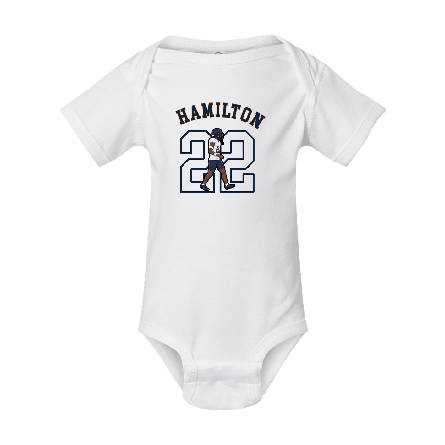 Baby Onesie — Shirsey Arch in White