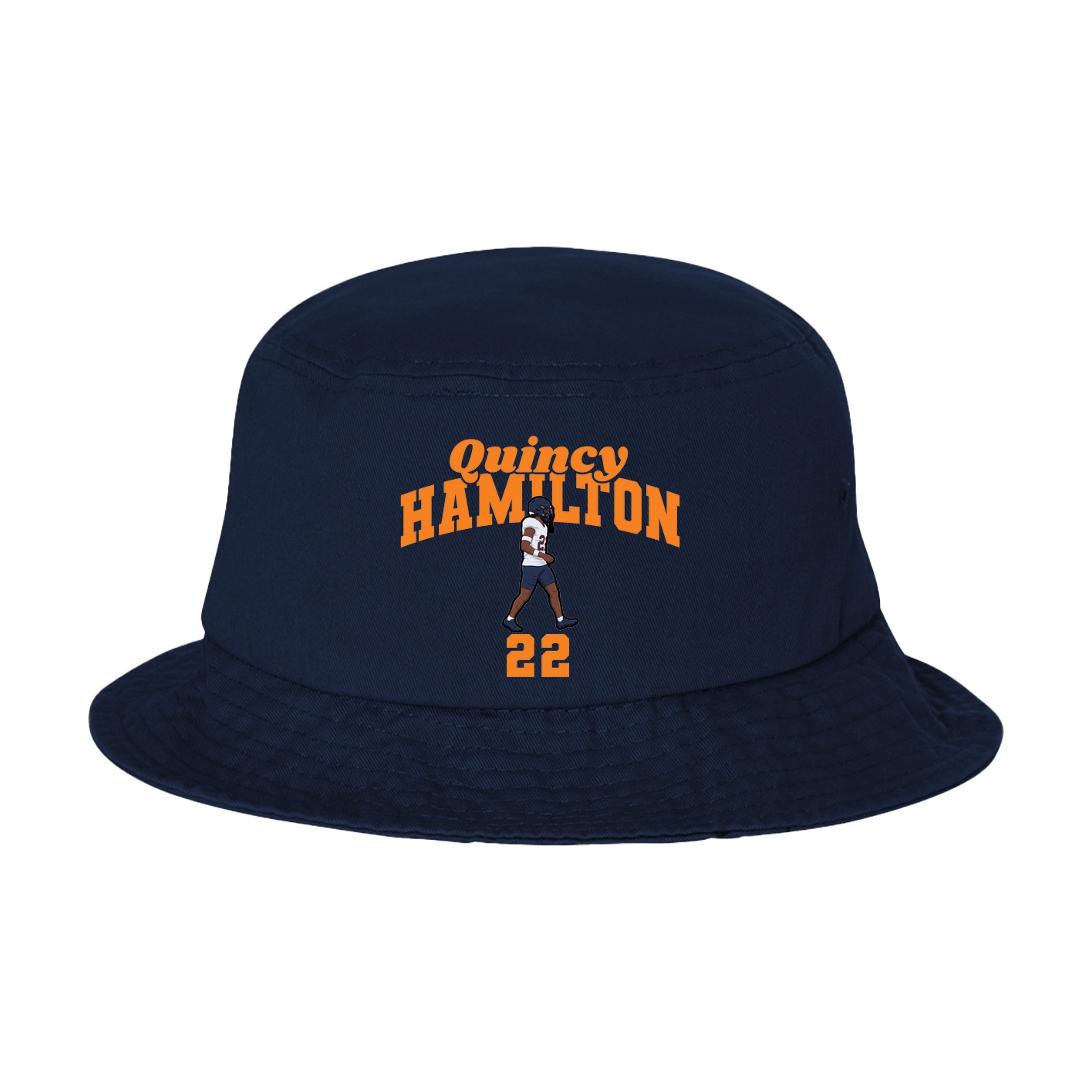 Bucket Cap — Signature Arch in Navy