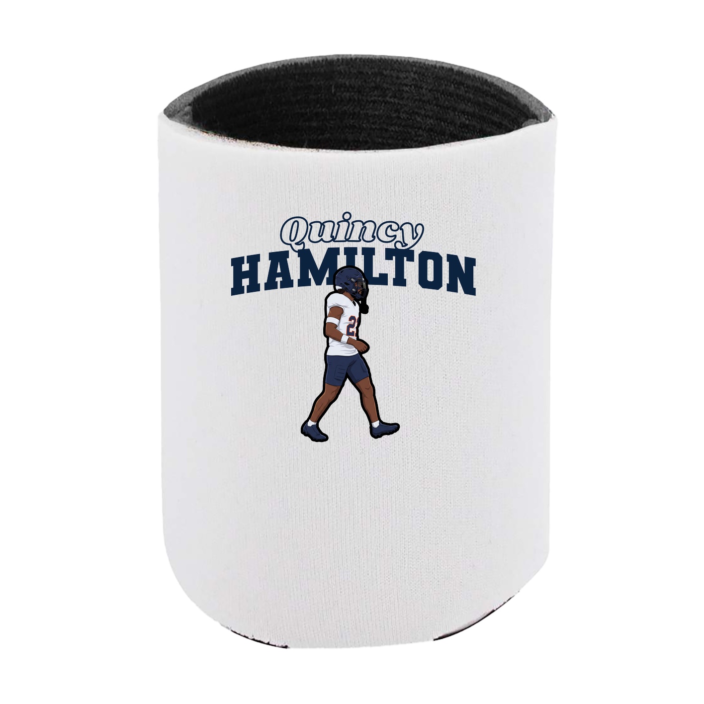 Can Holder — Name Arch in White