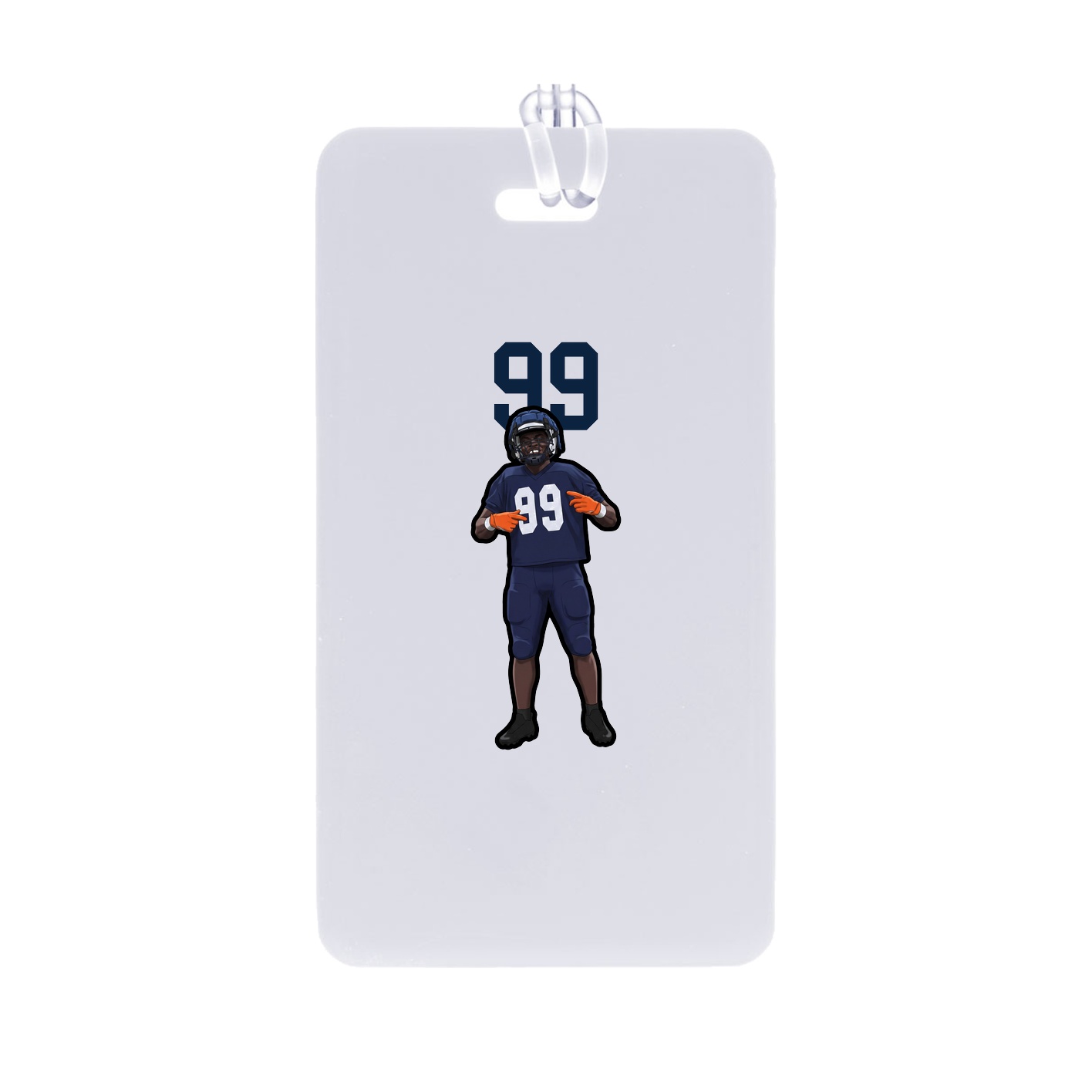 Bag Tag — Number Top in Classic