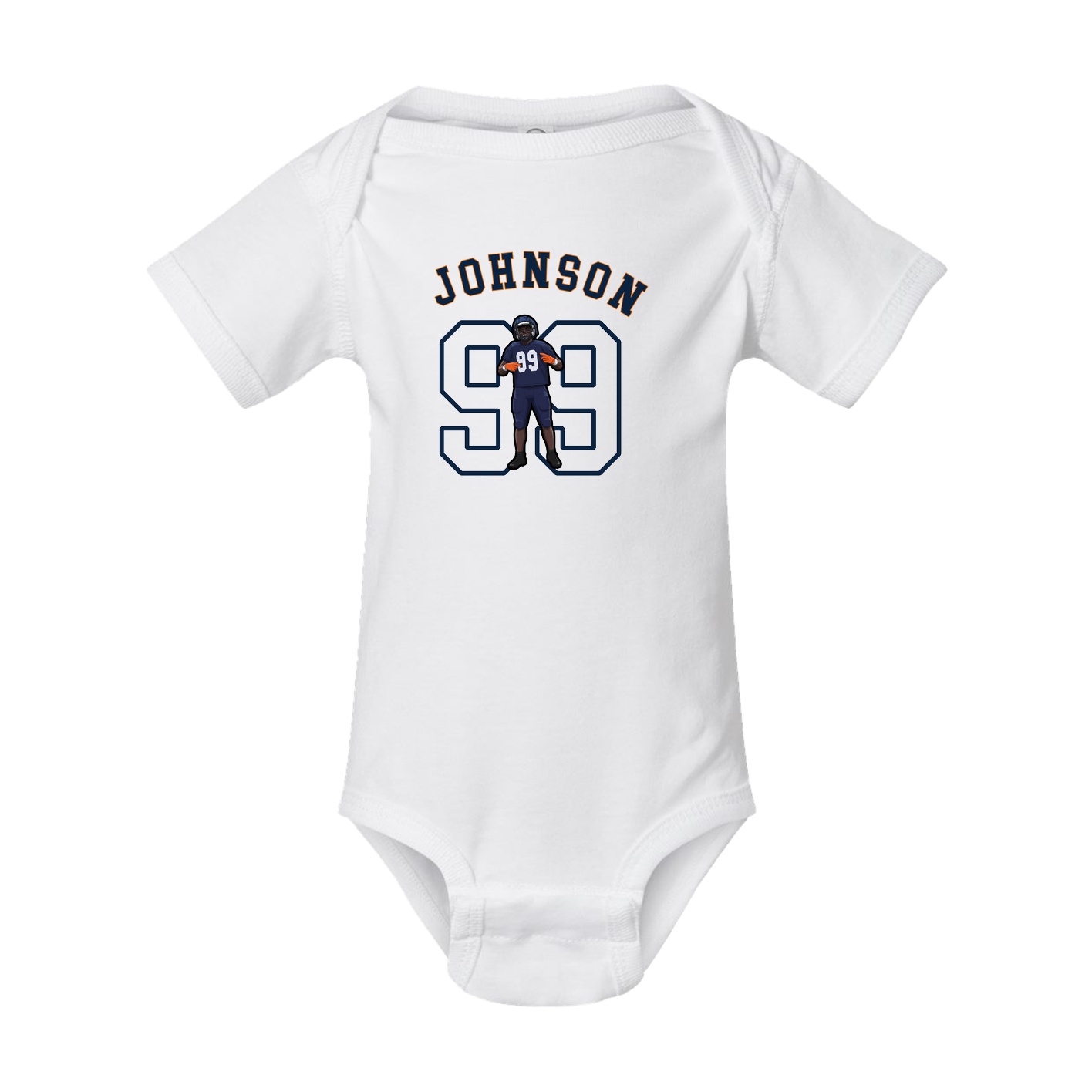 Baby Onesie — Shirsey Arch in White