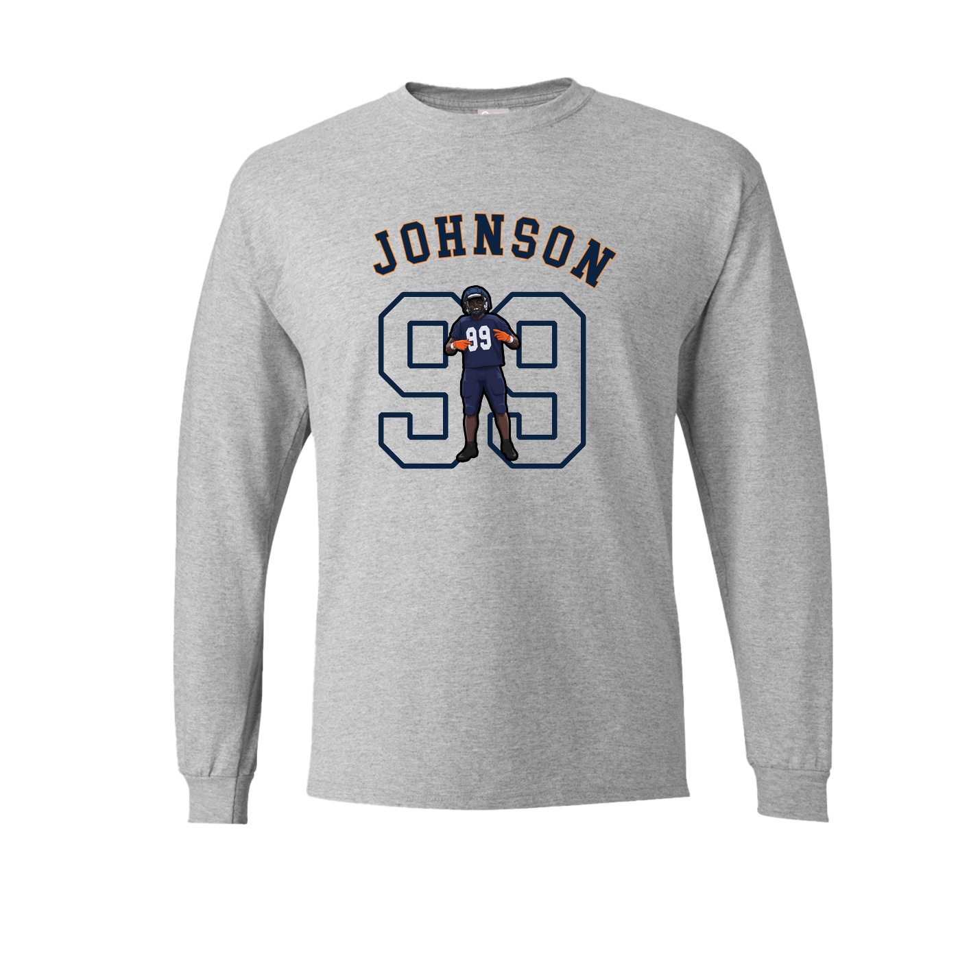 Long Sleeve Tee — Shirsey Arch in Grey