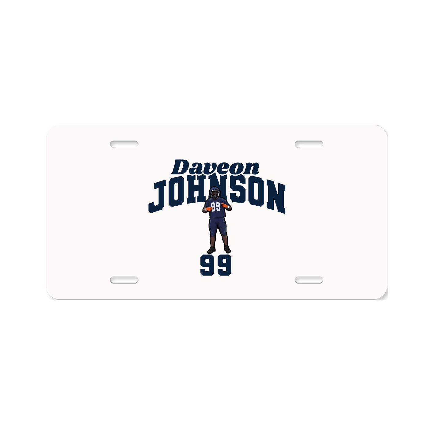 License Plate — Signature Arch in Classic