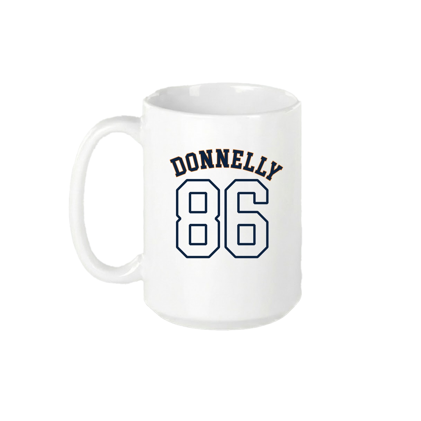 15oz Coffee Mug — Shirsey Arch in White