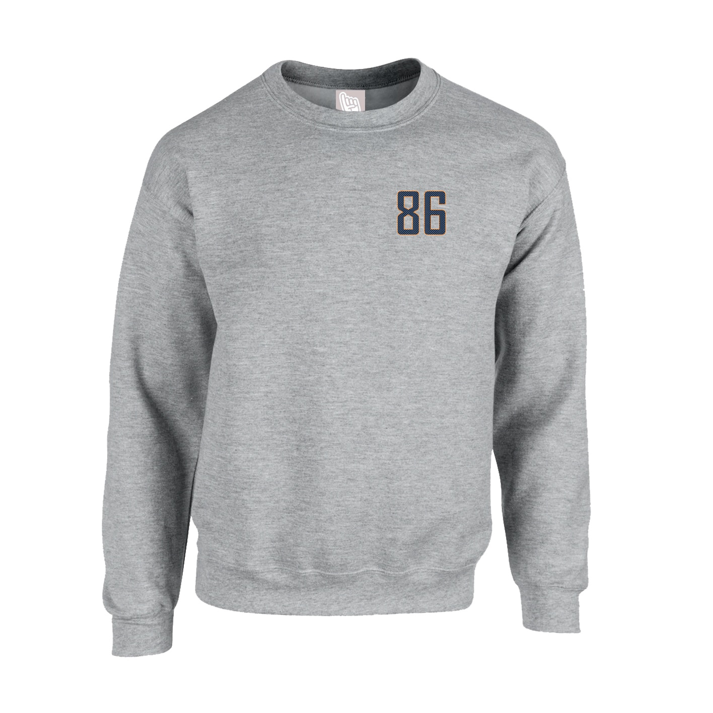Fleece Crew — Front Shirsy in Grey