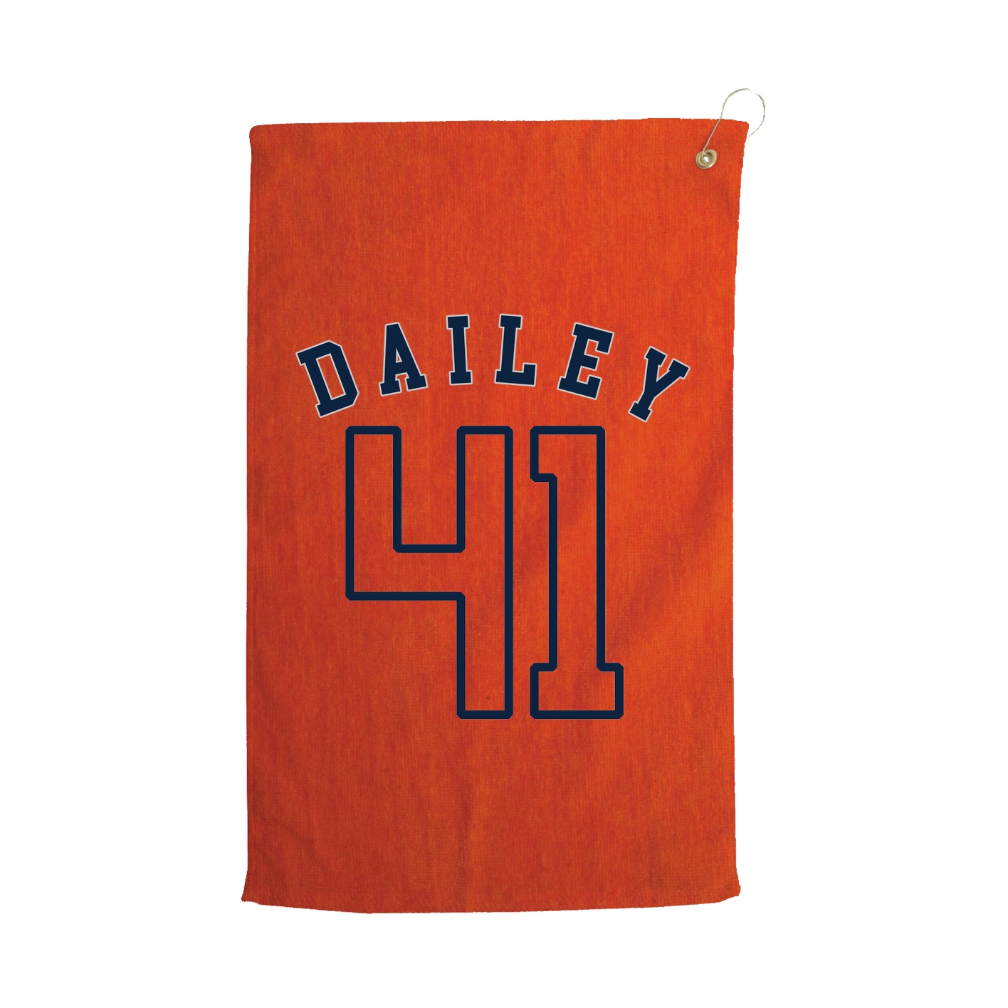 Golf Towel — Shirsey Arch in Orange