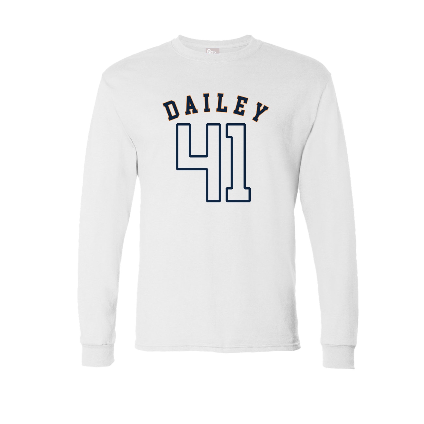 Long Sleeve Tee — Shirsey Arch in White