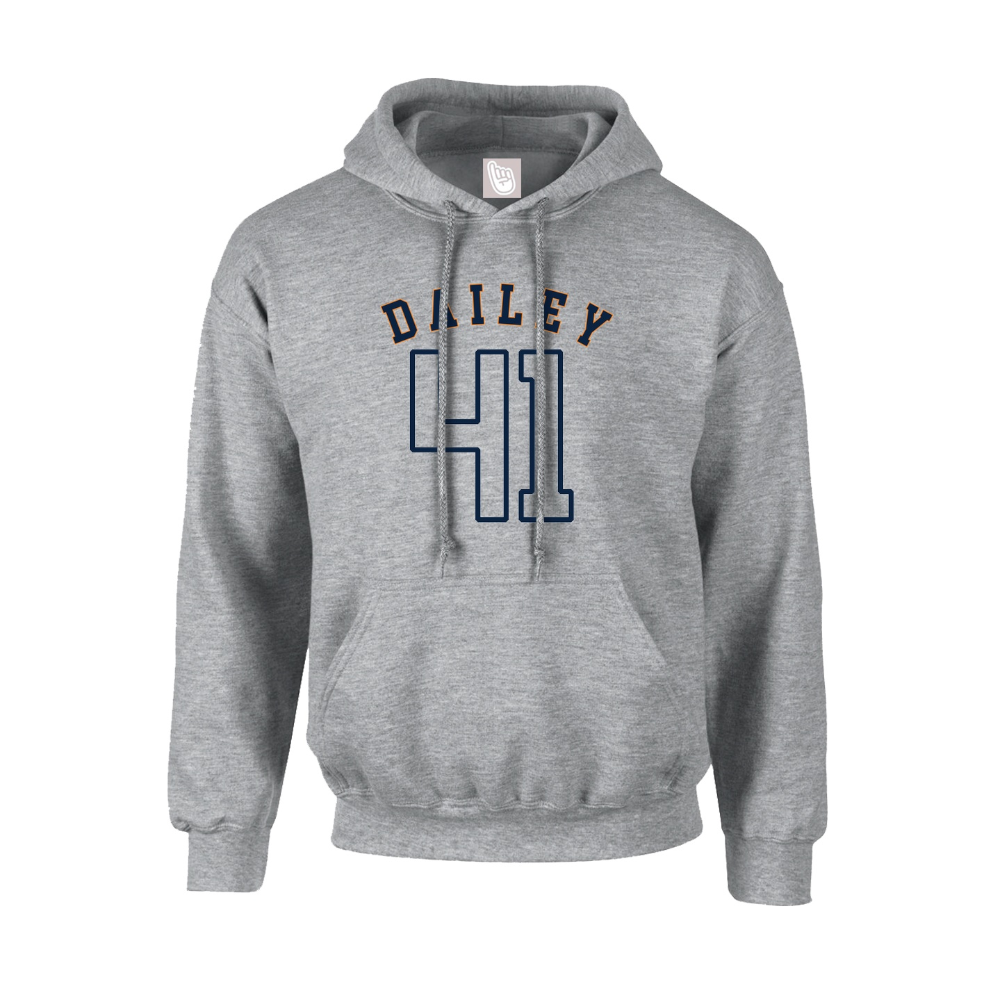 Youth Hoodie — Shirsey Arch in Grey