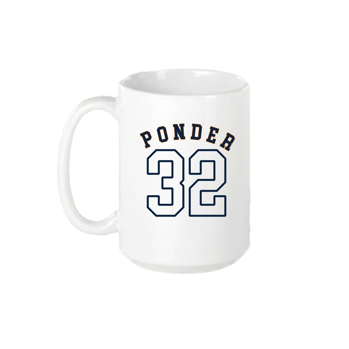 15oz Coffee Mug — Shirsey Arch in White