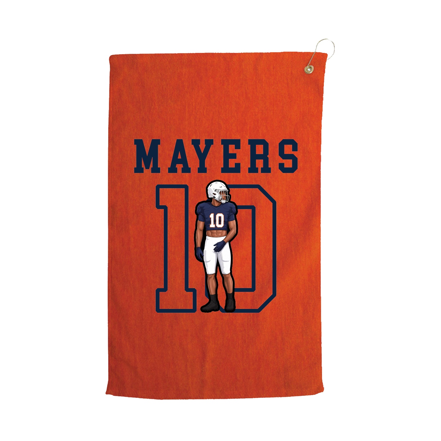 Golf Towel — Shirsey in Orange