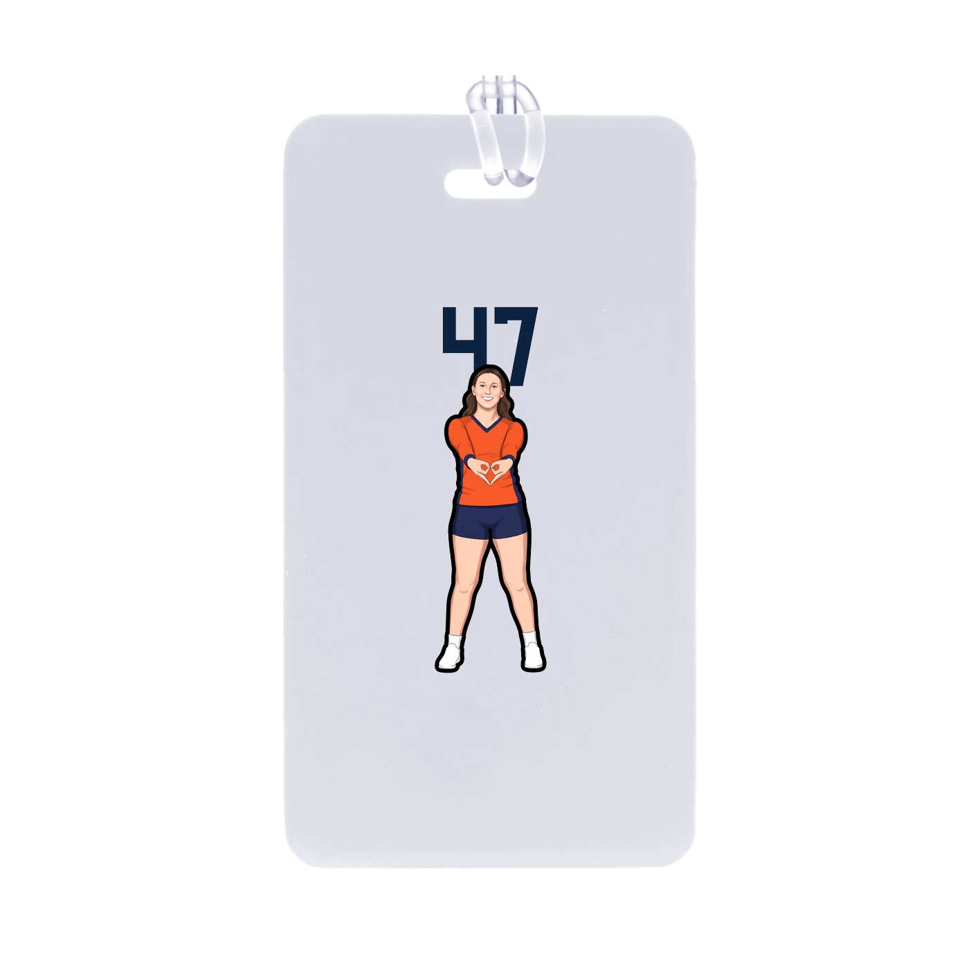Bag Tag — Number Top in Classic