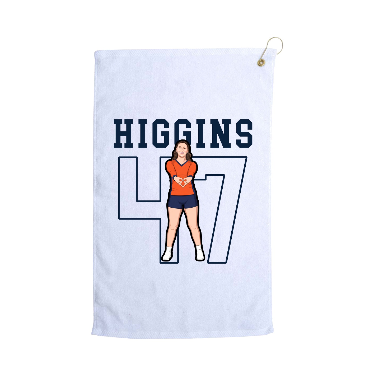 Terry Velour Golf Towel