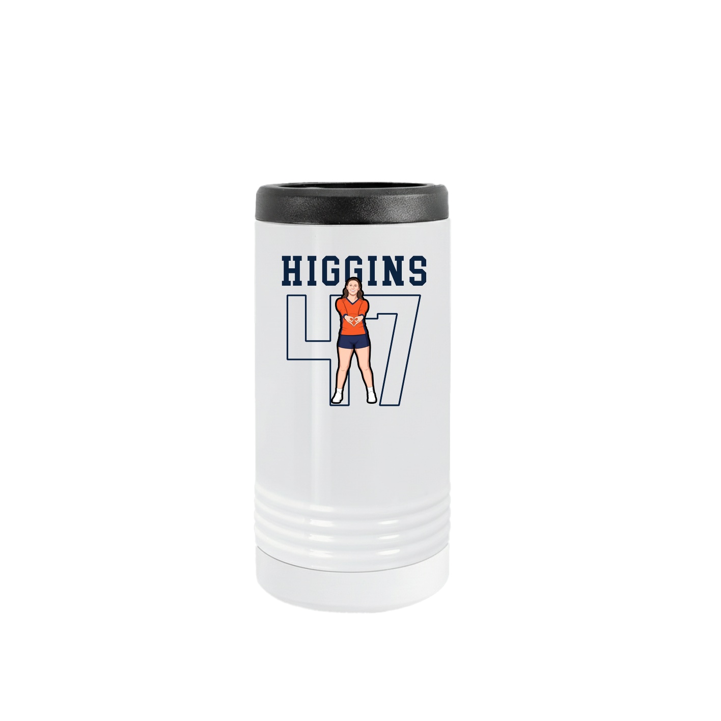Slim Beverage Holder — Shirsey in White