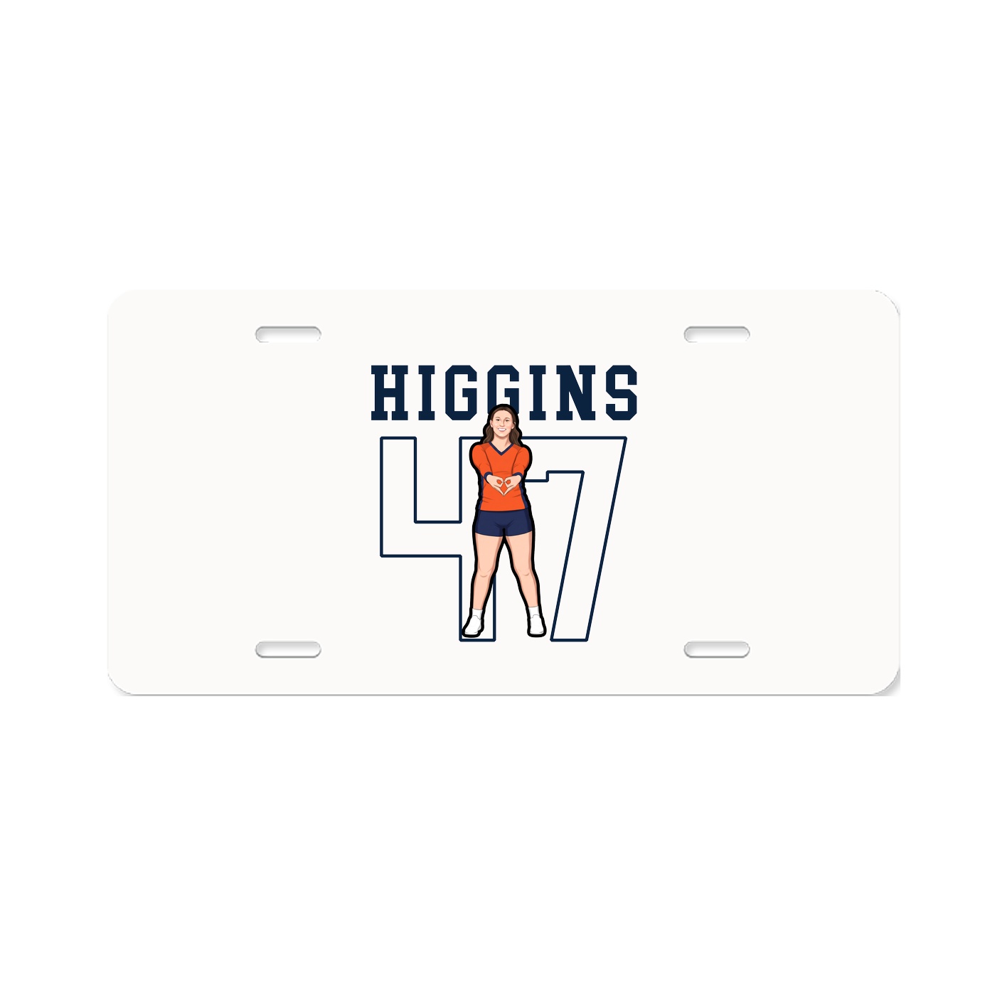 License Plate — Shirsey in Classic