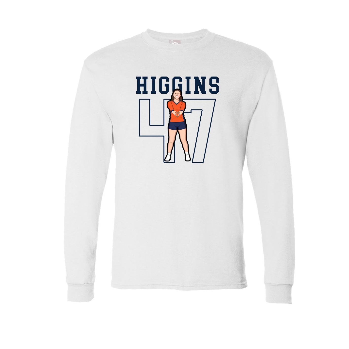 Long Sleeve Tee — Shirsey in White