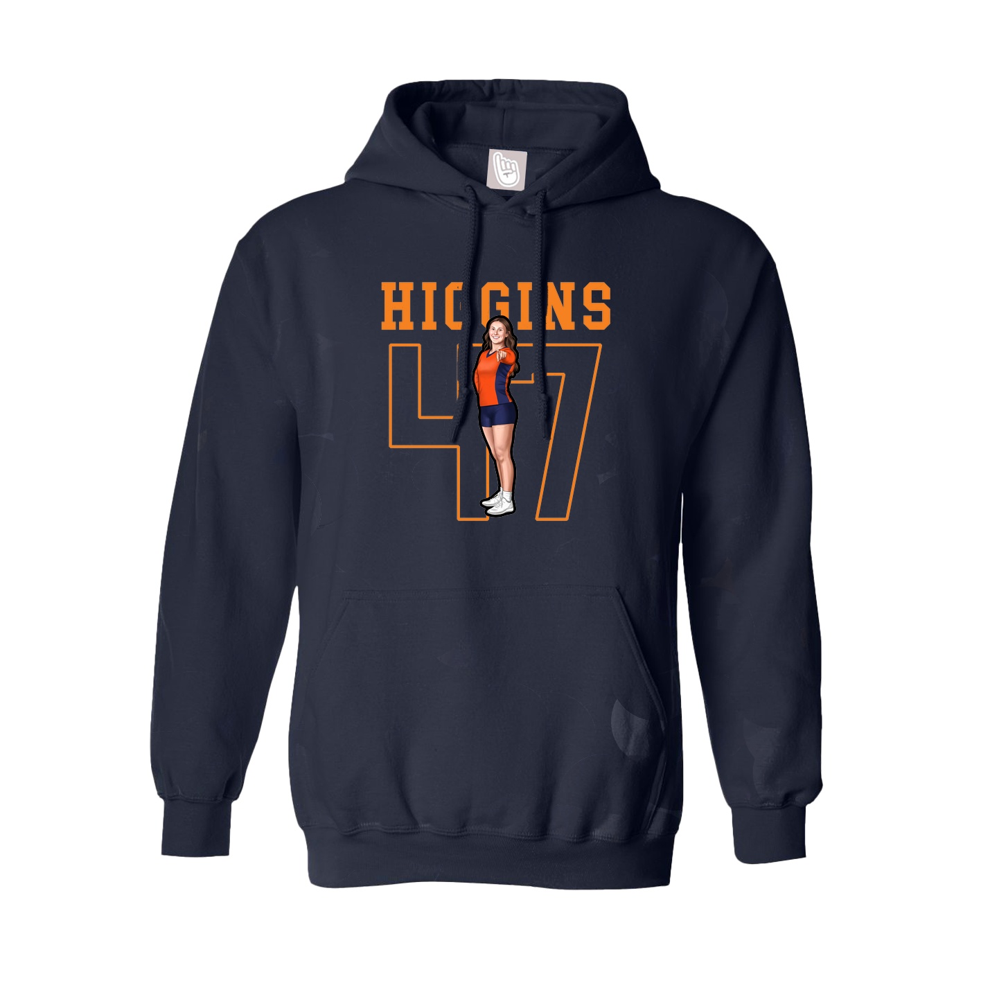 Youth Hoodie — Shirsey in Navy