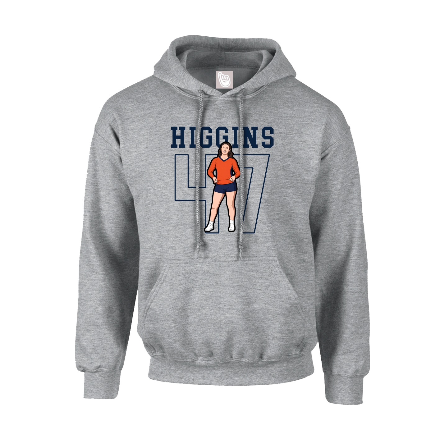 Youth Hoodie — Shirsey in Grey