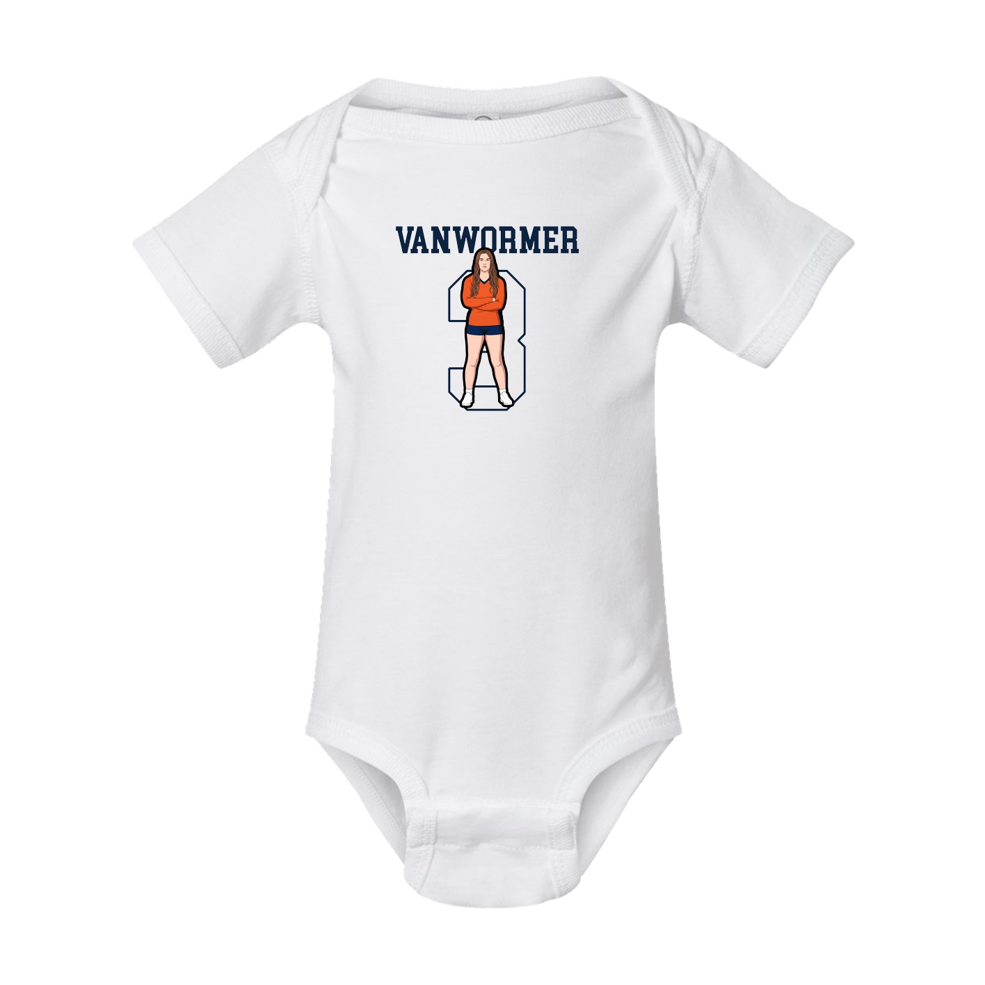 Baby Onesie — Shirsey in White